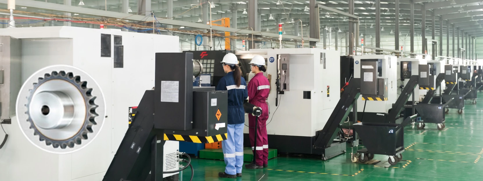 Ever-power sprocket manufacturing facility